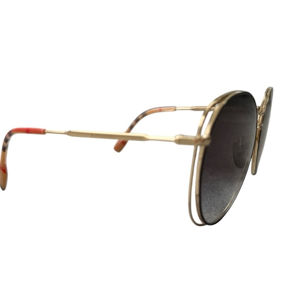 Burberry Wire Frame Sunglasses - Picture 5 of 7